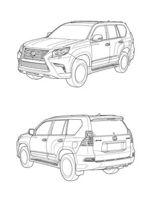 Lexus boyama sayfası,  coloring page, ücretsiz Yazdırılabilir Lexus, 