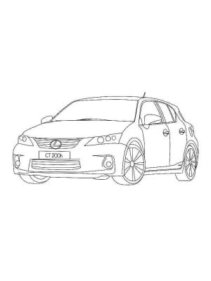 Lexus boyama sayfası,  coloring page, Lexus’u Yazdır, 