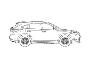 Lexus boyama sayfası,  coloring page, Bir Lexus Arabası, 