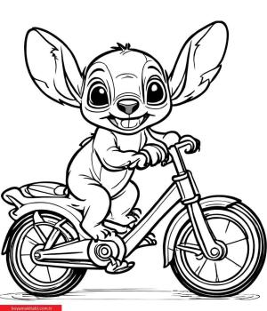 Lilo and Stitch boyama sayfası, Lilo and Stitch coloring page, , 