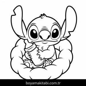 Lilo & Stitch boyama sayfası – ücretsiz yazdır, boyama etkinliği