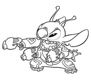 Lilo & Stitch boyama sayfası,  coloring page, PatlayıcılarıyLa Dikiş At, 