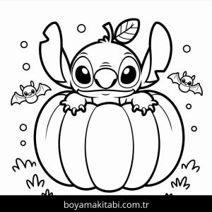 Lilo & Stitch boyama sayfası – eğlenceli etkinlik, el becerilerini geliştirir