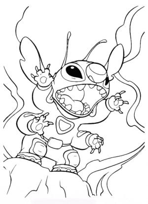 Lilo & Stitch boyama sayfası,  coloring page, Harika Dikiş, 