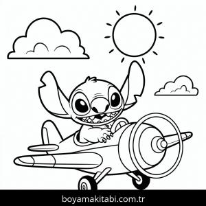 Lilo & Stitch boyama sayfası – eğitici aktivite, yaratıcılık