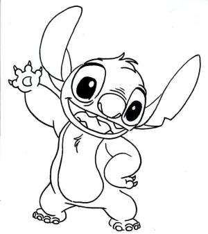 Lilo & Stitch boyama sayfası,  coloring page, Mutlu Dikiş, 