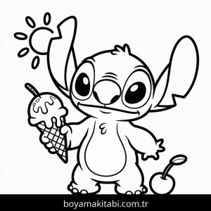 Lilo & Stitch boyama sayfası – eğitici aktivite, yaratıcılık