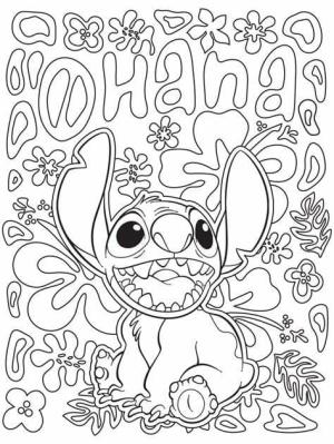 Lilo ve Dikiş boyama sayfası,  coloring page, Yazdırılabilir Dikiş, 