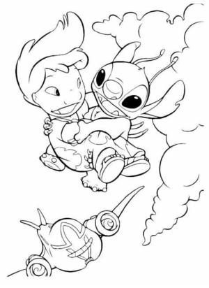 Lilo ve Dikiş boyama sayfası,  coloring page, Lilo ve Dikiş JPG, 