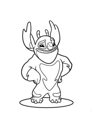 Lilo ve Stitch boyama sayfası,  coloring page, Ace, 