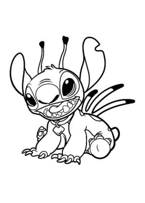 Lilo ve Stitch boyama sayfası,  coloring page, Orijinal Stitch, 