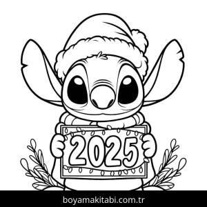 Lilo ve Stitch boyama sayfası – eğlenceli etkinlik, el becerilerini geliştirir