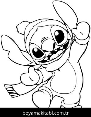 Lilo ve Stitch boyama sayfası – yaratıcılığı geliştirir, keyifli zaman