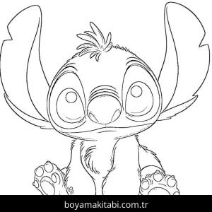 Lilo ve Stitch boyama sayfası – yaratıcılığı geliştirir, keyifli zaman