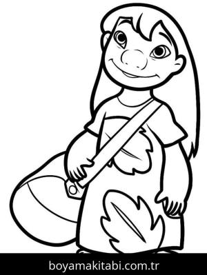 Lilo ve Stitch Boyama