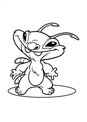 Lilo ve Stitch boyama sayfası,  coloring page, Holio, 