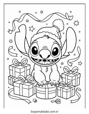 Lilo ve Stitch boyama sayfası – ücretsiz yazdır, boyama etkinliği