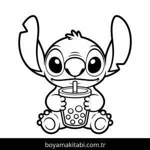 Lilo boyama sayfası – boyama etkinliği, çocuk aktivitesi