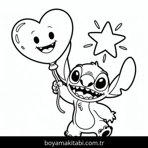 Lilo boyama sayfası – boyama çalışması, yaratıcılığı geliştirir