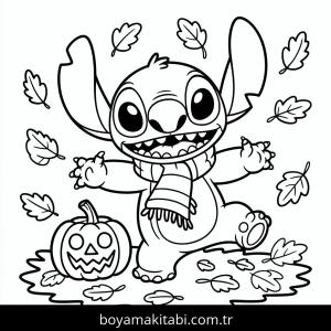 Lilo boyama sayfası – basit çizim, kolay boyama