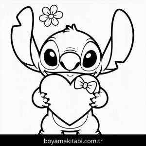 Lilo boyama sayfası – eğlenceli etkinlik, el becerilerini geliştirir