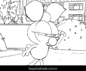 Limon ile Zeytin boyama sayfası – ücretsiz yazdır, boyama etkinliği