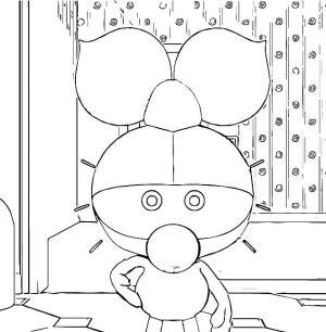 Limon ile Zeytin boyama sayfası,  coloring page, Limon ile Zeytin anahat yazdırma, 