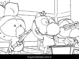 Limon ile Zeytin boyama sayfası – boyama çalışması, yaratıcılığı geliştirir