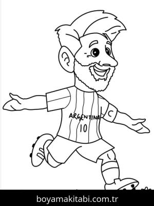 Lionel Messi Boyama