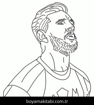 Lionel Messi Boyama