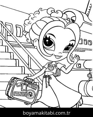 Lisa Frank boyama sayfası – yaratıcılığı geliştirir, keyifli zaman