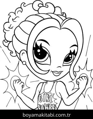 Lisa Frank boyama sayfası – yaratıcılığı geliştirir, keyifli zaman