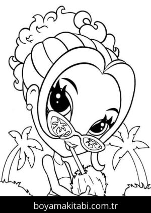 Lisa Frank boyama sayfası – yaratıcılık, eğlenceli etkinlik