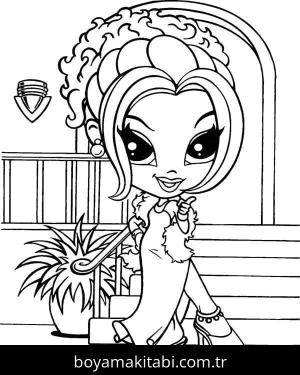 Lisa Frank boyama sayfası – eğlenceli etkinlik, el becerilerini geliştirir