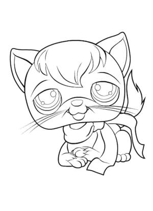 Littlest Pet Shop boyama sayfası,  coloring page, Çocuklar İçin En Küçük Evcil Hayvan Dükkanı, 