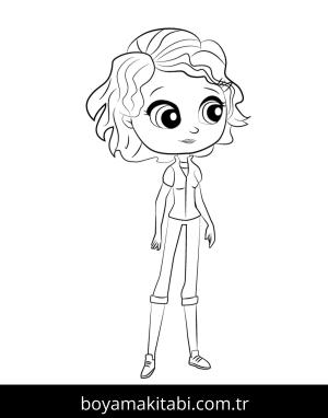 Littlest Pet Shop boyama sayfası – boyama çalışması, yaratıcılığı geliştirir