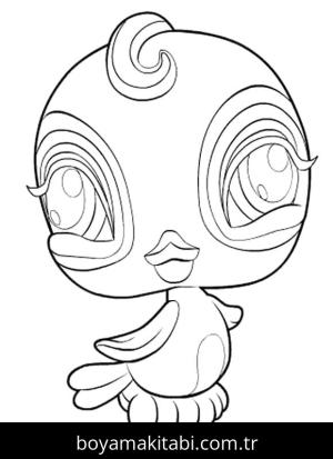 Littlest Pet Shop boyama sayfası – yaratıcılığı geliştirir, keyifli zaman