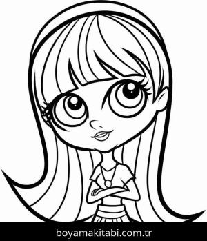 Littlest Pet Shop boyama sayfası – kolay boyama, eğitici aktivite