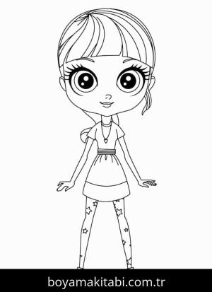 Littlest Pet Shop boyama sayfası – sanatsal çalışma, çocuklar için