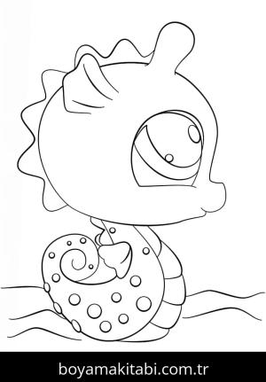 Littlest Pet Shop boyama sayfası – yaratıcılık, eğlenceli etkinlik