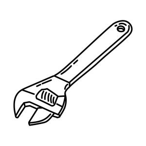 Llave Inglesa boyama sayfası,  coloring page, Mükemmel İngiliz Llave Inglesa, 