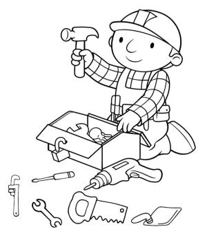 Llave Inglesa boyama sayfası,  coloring page, Araçlarda İngiliz Llave Inglesa, 