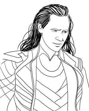 Loki boyama sayfası,  coloring page, Harika Loki, 