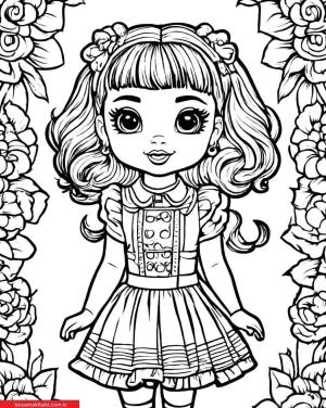 LOL Bebek boyama sayfası, LOL Surprise Doll coloring page, , 