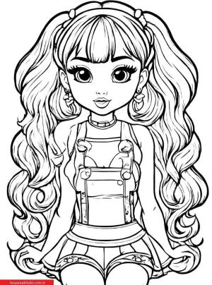 LOL Bebek boyama sayfası, LOL Surprise Doll coloring page, , 