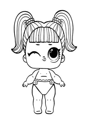 LOL Bebek boyama sayfası, LOL Baby coloring page, , 