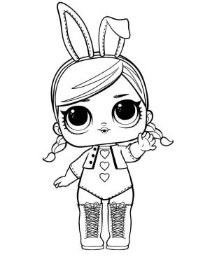 LOL Bebek boyama sayfası, LOL Surprise Doll coloring page, Hops LOL Surpriz Bebek, 