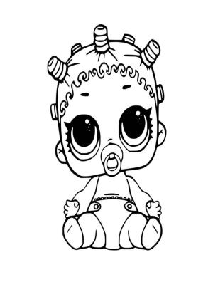 LOL Bebek boyama sayfası, LOL Baby coloring page, , 