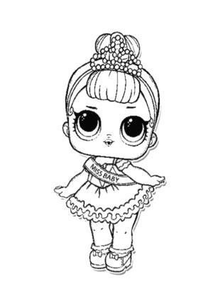 LOL Bebek boyama sayfası, LOL Baby coloring page, , 