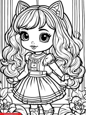 LOL Bebek boyama sayfası, LOL Surprise Doll coloring page, , 